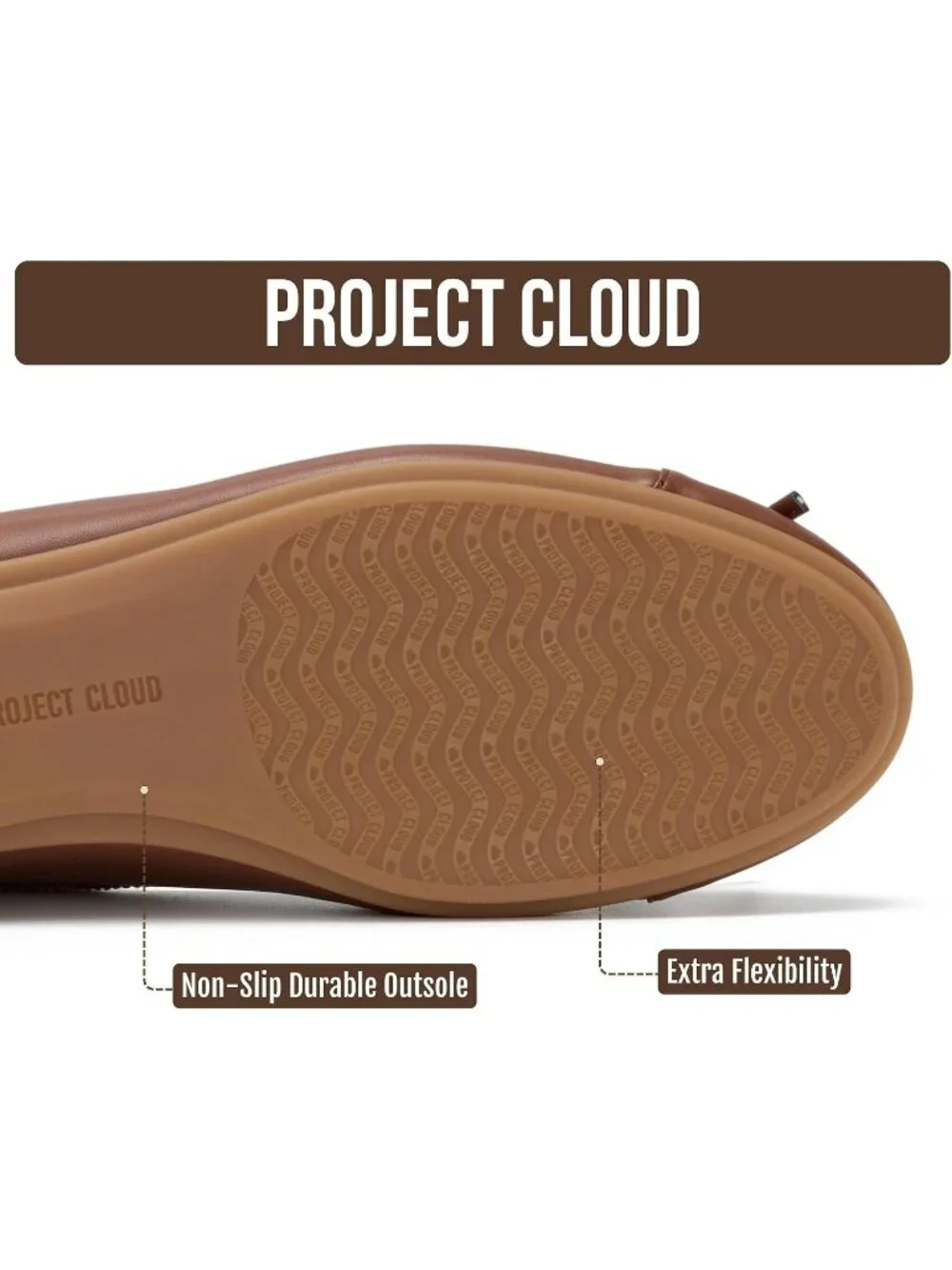Women's Choco Brown Ashley Insole and Lightweight Non-Slip and Comfortable Shoes